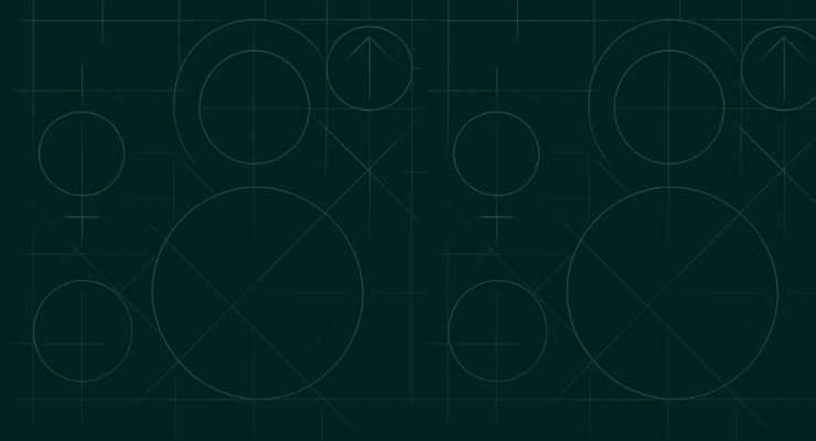 women empowerment background in black